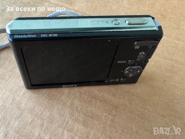 Цифров фотоапарат Sony Cybershot DSC-W190 , Sony DSC-190 , 12.1mp, снимка 7 - Фотоапарати - 51790390