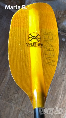 Гребло за Каяк WERNER Sherpa (197cm), снимка 8 - Водни спортове - 45396637