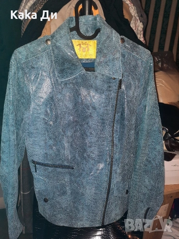 Яке от ЕСТЕСТВЕНА КОЖА, снимка 9 - Якета - 53113147