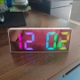 Модерен LED цифров будилник-часовник,температура,календар

| Регулиране на яростта, снимка 3