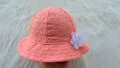 Бебешка шапка с връзки 0-3 месеца ръст 62см. , снимка 9