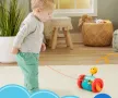 Играчка за дърпане Fisher Price, слонче Mattel GTK14, снимка 5