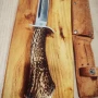 Ловен дълъг нож касапски от колекция , снимка 2