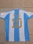 Тениска Меси Аржентина последен модел, снимка 1 - Футбол - 45727364
