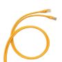 Продавам Корда C6A F/UTP 5.0 m PVC, жълта Legrand Linkeo C, снимка 1