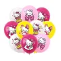 Hello Kitty Коте Кити Обикновен надуваем латекс латексов балон парти, снимка 7