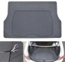Универсална гумена стелка за багажник с предпазен борд (Сив / Бежов цвят), снимка 2