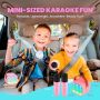 Bluetooth Караоке играчка с 2 или 1 безжични микрофона за деца 3+ год., розово, снимка 7