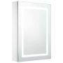 vidaXL LED шкаф с огледало за баня, 50x13x70 см（SKU:285116, снимка 1 - Огледала - 45942117