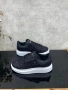 Alexander McQueen Дамски Черни Блестящи Маратонки С Бяла Подметка👟Дамски Спортни Обувки Код E852, снимка 5