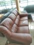 Кожен диван, снимка 1 - Дивани и мека мебел - 45370831