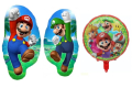 Супер Марио Super Mario Луиджи кръгъл цял ръст фолио фолиев балон хелий или въздух