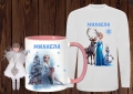 Персонализиран детски комплект Елза, снимка 3