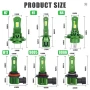 LED крушки за основен фар H7 plug and play - +300%, снимка 5