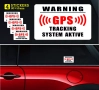 GPS Alarm/Tracker Stickers , снимка 3