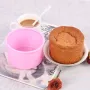 5808 Малка кръгла форма за печене молд за кексчета ринг за оформяне, 10 см, снимка 2