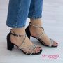 Официално-ежедневни дамски сандали с елегантни извивки и бляскави детайли 36-41, снимка 7