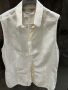 Блуза без ръкав, MaxMara, Италия, размер IT 46-48, лен, снимка 1