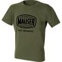 Тениска Mauser - Das Original, в цвят Olive green