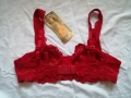 75B нов червен дантелен сутиен , снимка 6