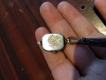 Стар дамски часовник Заря, снимка 2