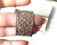 Красиви посребрени пръстени за салфетки от Англия , снимка 2