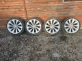 Лети джанти 18" с VW Passat CC с зимни гуми дот 2025 , снимка 1