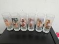 Ретро Комплект 6 броя чаши с еротични снимки., снимка 1 - Антикварни и старинни предмети - 46020127