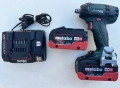 Metabo SSW 18 LTX 300 BL -  Акумулаторен безчетков гайковерт 2x18V 5.5Ah , снимка 1