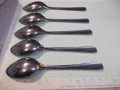Лот от 5 бр. лъжици с релефни дръжки, снимка 5