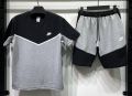 Мъжки екип къси гащи и тениска Nike, снимка 1 - Спортни дрехи, екипи - 45698700