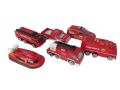 Детски комплект метални пожарни коли-6бр., снимка 1 - Коли, камиони, мотори, писти - 42443998