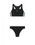 ADIDAS Fit 2 Pieces 3-Stripes Swimsuit Black, снимка 1