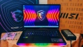 NVIDIA RTX 4070 8GB/Intel Core i7-13700HX/16GB RAM/1TB SSD NVMe/17.3 QHD IPS 240hz/MSI Raider GE78, снимка 1