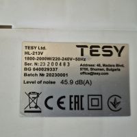 Вентилаторна печка TESY HL-213V, снимка 2 - Отоплителни печки - 45385099