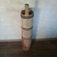 Стара дървена буталка за масло., снимка 5 - Антикварни и старинни предмети - 45680895