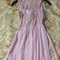Розова рокля, снимка 1 - Рокли - 45781700