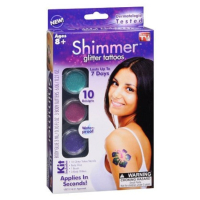 Комплект за татуировка Shimmer glitter tattoos, снимка 2 - Други - 45039439