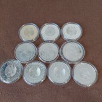 10 евро 2002 г.Германия, 180 грама сребро, снимка 3 - Нумизматика и бонистика - 45351038