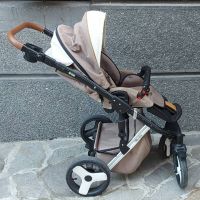 Бебешка количка 2в1 Bexa подходяща за момиче или момче, снимка 4 - Детски колички - 45697710