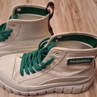 Дамски спортни обувки Live бяло/зелено размер 38, снимка 5 - Дамски ежедневни обувки - 45253725