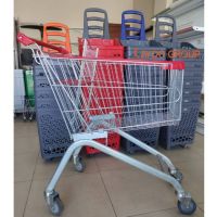 Метална количка за пазаруване 100литра с детска седалка, снимка 3 - Оборудване за магазин - 44969450