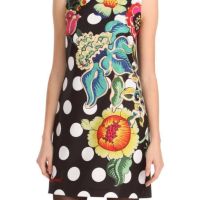 Desigual dress multicolored floral - страхотна рокля КАТО НОВА , снимка 1 - Рокли - 45304477