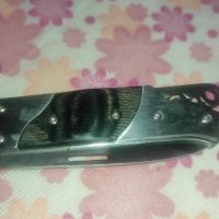 сгъваем нож от неръждаема стомана, снимка 1 - Ножове - 45438629