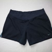 Nike оригинални дамски къси панталони - шорти в тъмносин цвят р-р XS, снимка 1 - Къси панталони и бермуди - 45568461