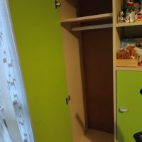 Гардероб, скрин и легло за детска стая, снимка 4 - Мебели за детската стая - 45810727