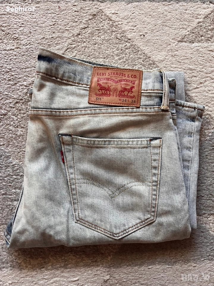 Levis 511 мъжки дънки 34/34, снимка 1