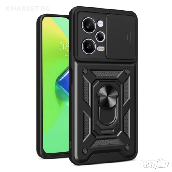 Xiaomi Redmi Note 12 Pro 5G / Poco X5 Pro 5G Удароустойчив Ring Holder Калъф и Протектор, снимка 1