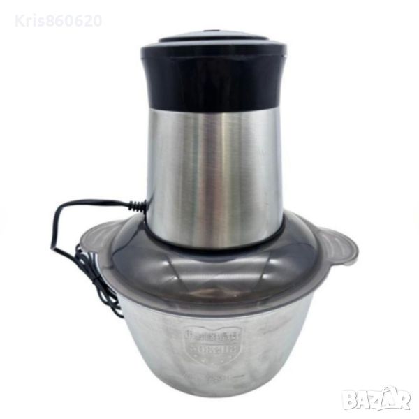 Комбиниран кухненски чопър месомелачка с купа от неръждаема стомана 2 литра YXY-JD-561, снимка 1