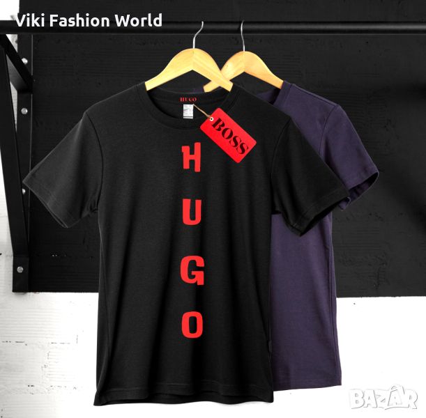 мъжка тениска hugo boss, тениски с принт boss, снимка 1